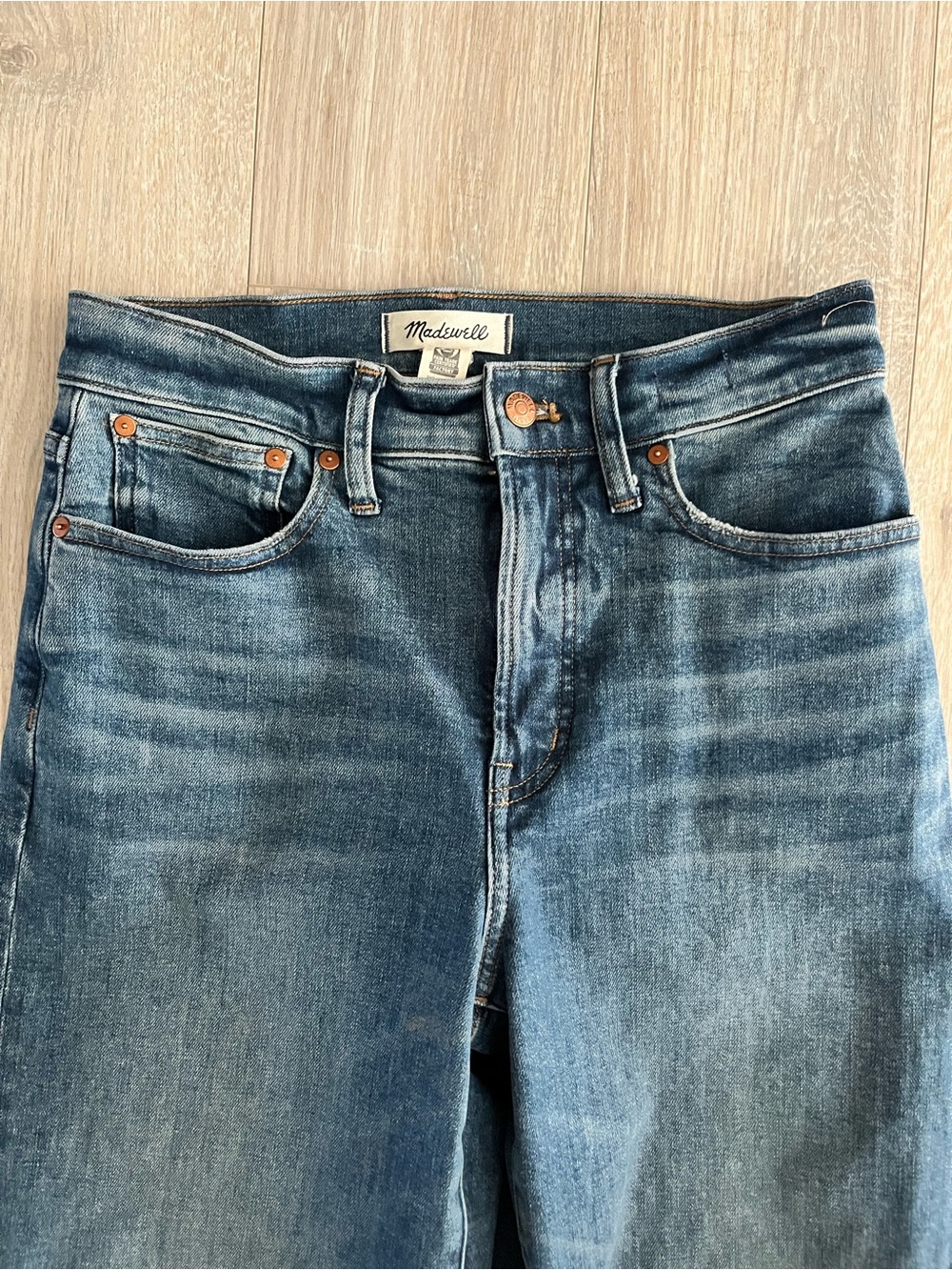 Madewell Women’s The Perfect Vintage Wide-Leg Jean Lavaca Wash Super Stretch 27 - Picture 3 of 9